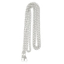 2Pcs Women's Skinny Purse Handbag Shoulder Bag Strap Chain for DIY Bag 120cm