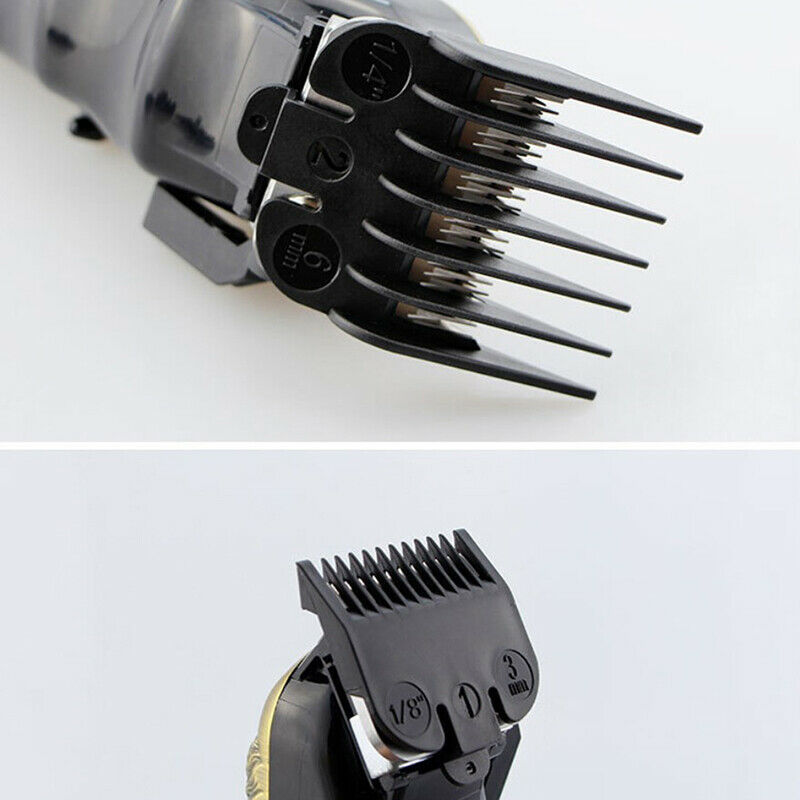 8Pcs/Set Hair Clipper Limit Comb Attachment Clipper Guide Comb Black Limit C Gn