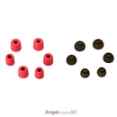 6 Pairs Comfort Replacement Memory Foam Earpad Tips & Silicone Earbuds Tips