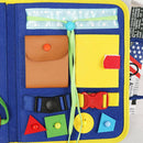 Montessori Busy Board for Toddlers Felt Fine Motor Skill Sensory Toys Education