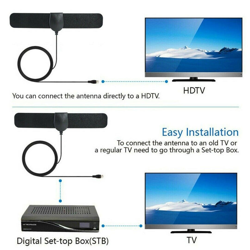 4K 980Mile HDTV Digital TV Antenna Aerial HD Free view Signal Amplifier Booster