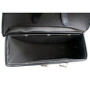 Motorcycle Fork Bag, Waterproof Motorbike Handlebar Bag Pu Leather Saddleba
