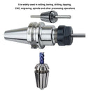 Er16 Spring Collet Chuck Sets,65Mn Spring Steel Precision Collet End Mill H J8W4