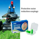 2 Pairs Soft Foam Ear Plugs Tapered Travel Sleep Noise Prevention Earplugs