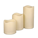 3x Safe Flameless LED Tealight Candles Flickering Candles for Dinner Wedding