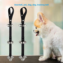2pcs Dogs Training Bells Adjustable Pet Dog Cat Housebreaking Door Bell