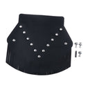 Universal Motorcycle PU Leather Rear Mud Flap Wheel Fender Mudguard Protector