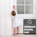 Convenient Instant Security Door Buckle Lock Home Security Locks Privacy R3F6