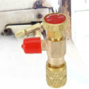 2pcs Refrigeration Charging Adapter R22 + R410 For 1/4in Safety Valve Servi I4S1