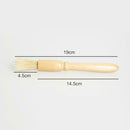 Wood Handle Natural Bristles Coffee Grinder Maker Machine Cleaning Brush