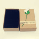 Kraft Paper Necklace Box Retro Bracelet Organizer Jewelry Gift Packaging