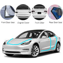 Car U-Shaped Door Edge Anti-Collision Guard Protector 32 Foot B9N6