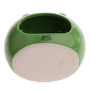 Ceramic Hamster Bed Comfortable Sleeping Small Animal Pet House Green