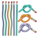 Soft Flexible Bendy Pencils Magic Bend Kids Children Fun Equipment School D4C7