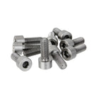 10pcs M8*20 Titanium Alloy Allen Bolt Socket Cap Screws Hex Head Hexagon