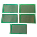 5 x Breadboard Experimental Boards PCB Strip Grid 9 x 15 cm C5E5