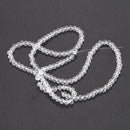 200 Clear Crystal Quartz Faceted Rondelle Beads 4mm U2R5