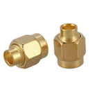 10x SMA male plug solder RF Coax connector for semi-rigid RG402 0.141 inch
