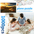 1000 Pieces DIY Assembling Sunset Scenery Puzzles Educational Toys Gifts