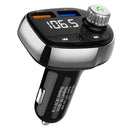 Car Kit Bluetooth Charger Hands-Free Calling MP3 Player FM Transmitter Adapter