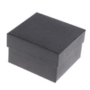 Square Watch Box Jewelry Holder Display Storage Organizer Case Box+Sponge Pad