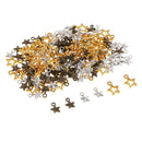 150x Retro Alloy Star Charms Pendant For Crafting Jewelry Making Accessories