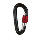 Arborist Rock Tree Climbing SCREWGATE LOCKING Aluminum Carabiner Equip 28KN