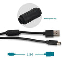 Portable 1.8m Fast Charging Charger Data Cable for Nintend Switch Game Console