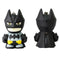 Superhero Batman Design LED Keychain Flashlight Sound Pendant Key Ring Gift