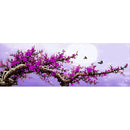 Purple Tree Diamond Painting 5D DIY Full Round Drill Embroidery Art Picture
