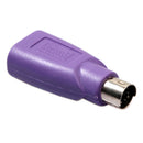 2pcs PS2 Male to USB Female Adapter Computer Mouse Keyboard Converters A