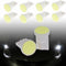 10x 12V Car Super Bright White 1 LED COB SMD T10 W5W Wedge Side Light Bulb Lamp