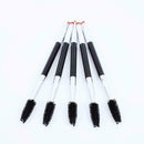 Eyebrow Brush Dualended Duo Brow Eyeliner Angled Cut Brush Makeu Spoolie N8M1