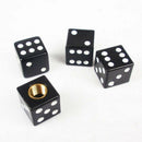 4pcs Car Truck Motor Bicyle Dice Tyre Tire Wheel Stem Air Valve Dust Caps Cosy