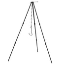 Portable Hanging Pot Outdoor Camping Picnic Cooking Tripod Fire Grill Hangi X6V3
