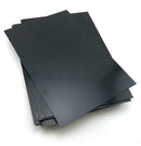 New 1pcs ABS Styrene Plastic Flat Sheet Plate 0.5mm x 200mm x 250mm, Black