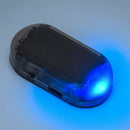 Car Solar Power Simulated Dummy Alarm Warning Anti-Theft Led Flashing Secur