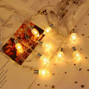 Spiral Pinecone Shape LED Lamp String Fairy Copper Wire Wedding Party Decor