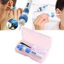 2 Pcs Electric Cordless Vacuum Ear Cleaner Wax Remover Clean Tool Safe Painless