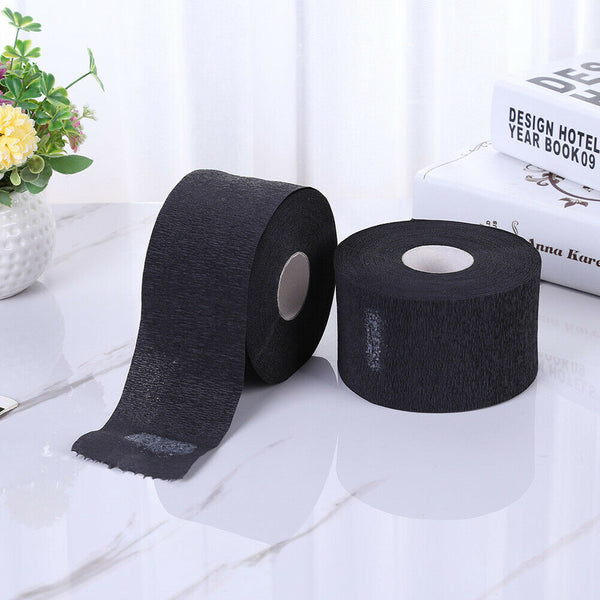 1 Roll Disposable Neck Ruffle Roll Paper Salon Haircut Necks Cover Collar #gib