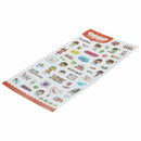 6 PCS HOT Diary Decoration Scrapbooking Stickers PVC Stationery Planner Sti A8V8