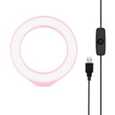 LED Ring Light 4.7 inch with 1.5m USB Cord, Professional Makeup Selfie Light