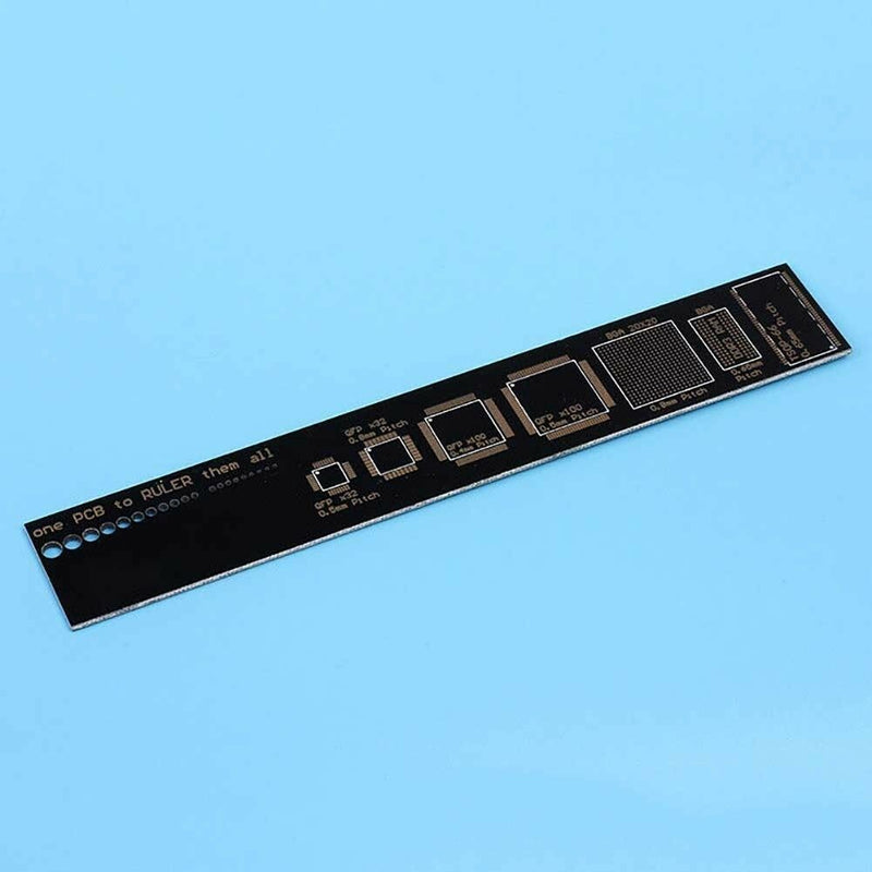 Adafruit PCB Ruler v2 6" (15cm) Great for measuring components and SMD-; U0S1