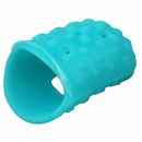 4pcs New Soft Silicone Guitar Thumb Finger Picks Protector Fingertips (Ligh W7P5
