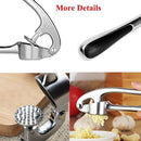 Zinc Alloy Garlic Presses Kitchen Tool Gadgets Pressure Mud Vegetable Fruit L5E4