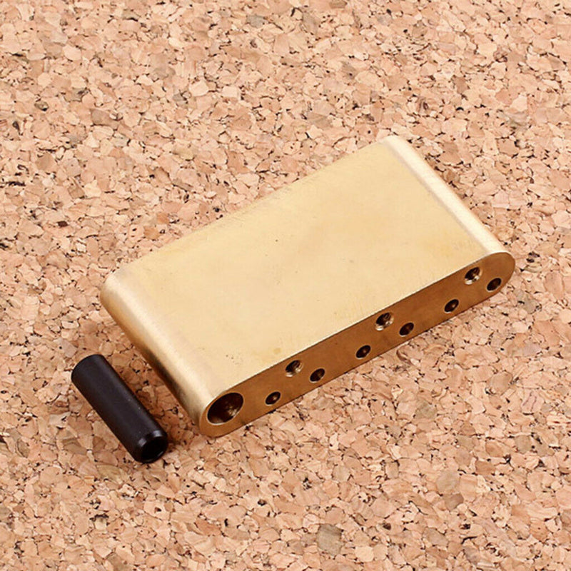 Set of Copper Brass Tremolo Block Bridge Kits for Parts