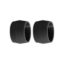 Mountain Bike Seat Post Rubber Ring Dust Cover Bicycle Protective(Black)