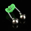 20Pcs Rod Tip Clamp Fishing pole fish Bite Lure Alarm Alert Twin Bell Ring clip