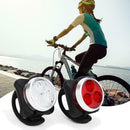 USB Charging MTB Mountain Bike Outdoor Cycling LED Headlight+ Taillight Set