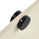 Cool punk Mens Women Non Piercing Clip On Round Magnetic Stud Earrings 1Pair